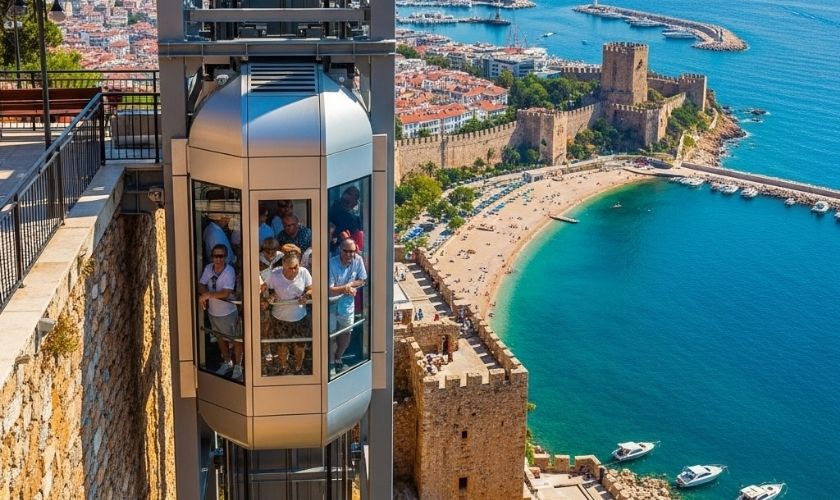Alanya Panoramik Asansör Servisi